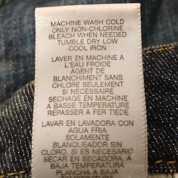 Michael Kors Jeans Size 10 Petite 10P Flare Leg Mid Rise Blue Denim Stretch - Picture 9 of 9